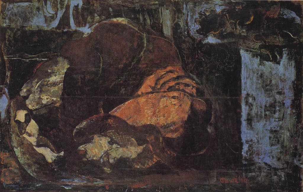 《シシ》1936 年、油彩・キャンバス、144.5×228.0cm